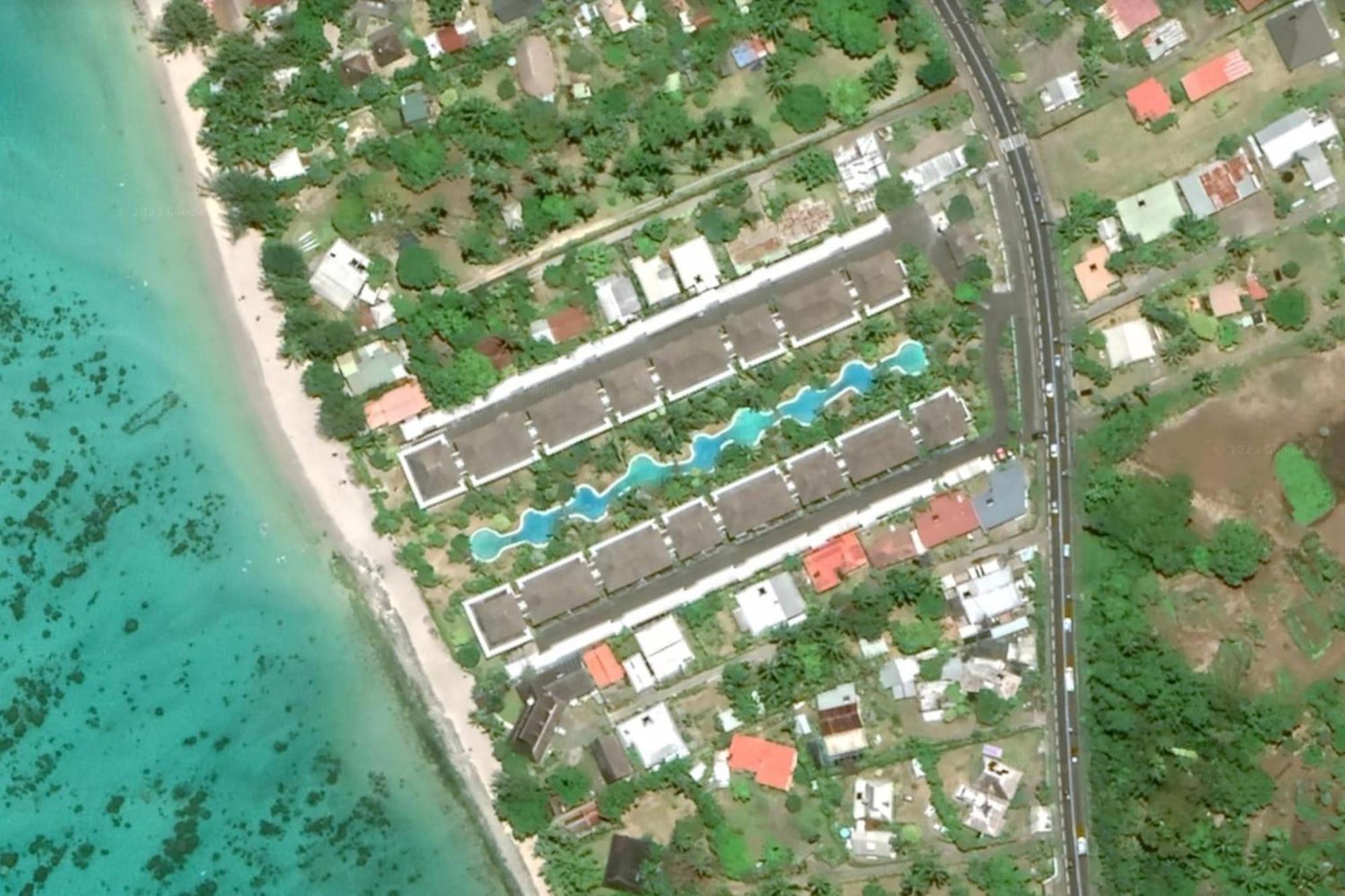 Sunset Beach Carlton- Tahiti - Beachfront Luxury Residence & Pool - 4 Pers Punaauia (Tahiti) Exterior foto